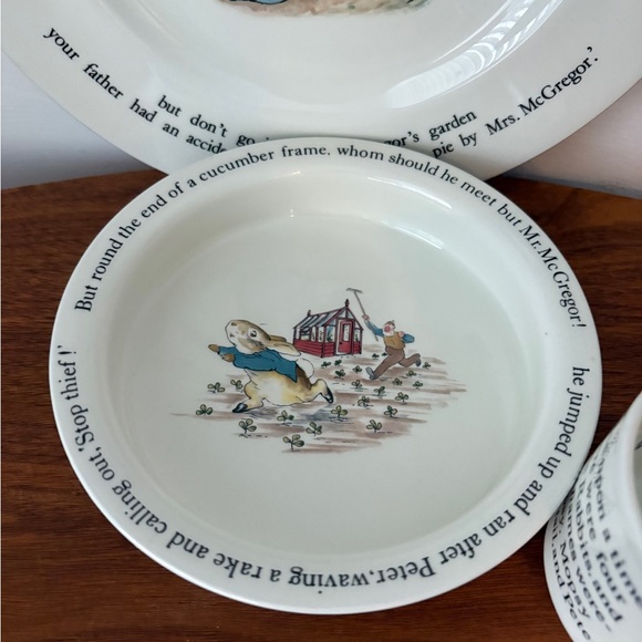 Whimsical Rabbit Dinnerware Set - Cream - Picture 10 of 12